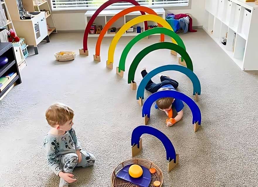 مهارت‌های حرکتی در کارگاه مادر و کودک