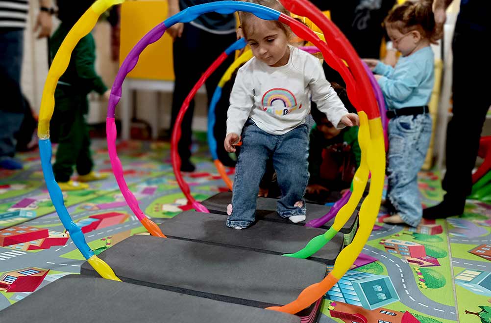 مهارت‌های حرکتی در کارگاه مادر و کودک