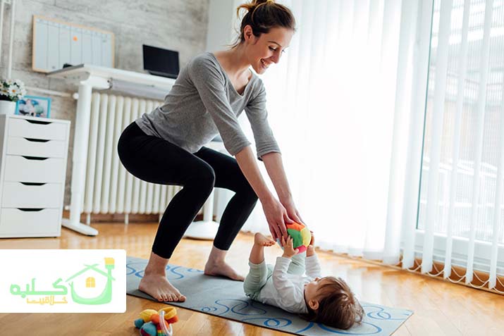 کارگاه مادر و کودک مهارت‌های حرکتی
